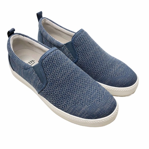 Earth Zen Groove Slip On Sneaker Size 8 Blue